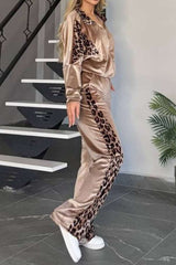 full-size-collared-neck-leopard-zip-up-top