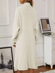 v-neck-cami-dress-and-open-front-cardigan-sweater-set
