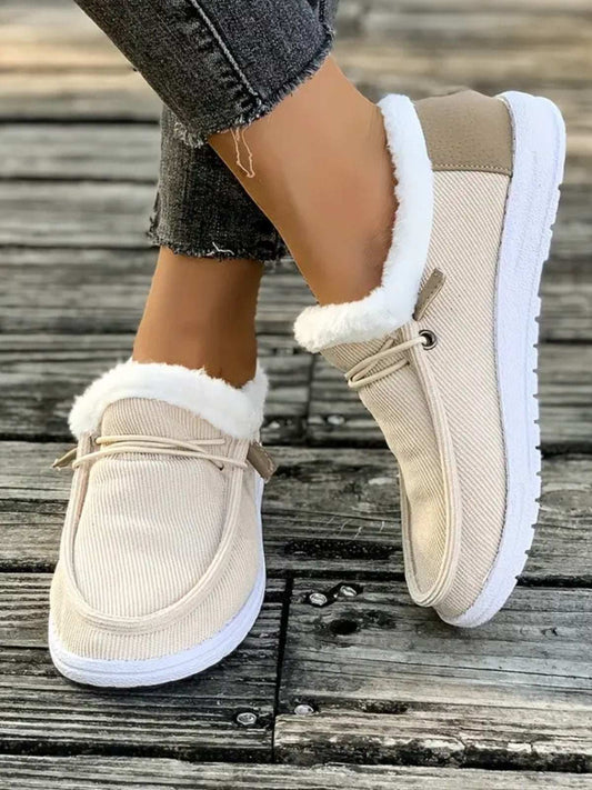 Toe Flat Slip-Ons