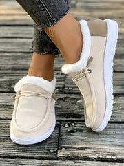 Toe Flat Slip-Ons