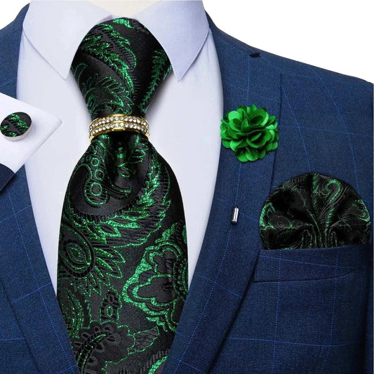 Silk Necktie Paisley