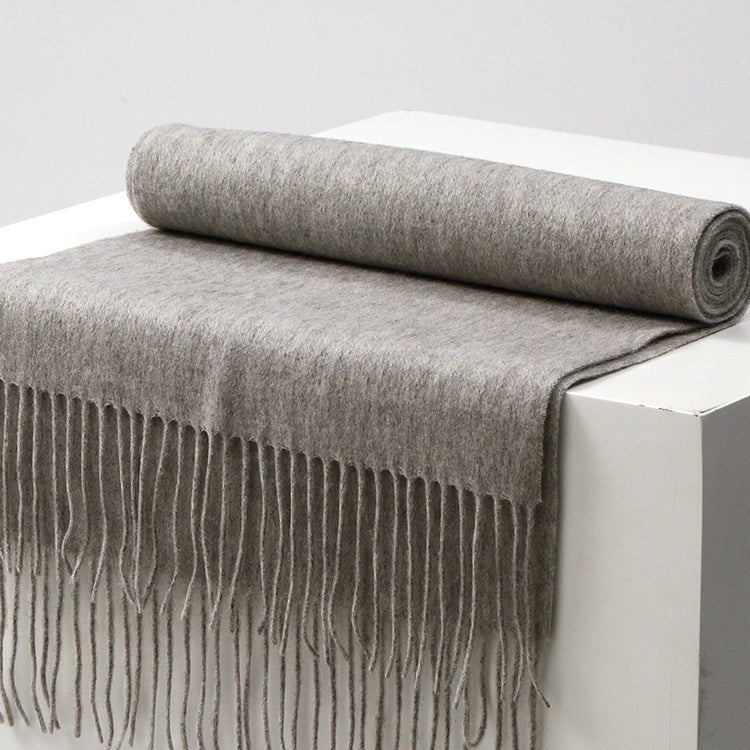 Solid Wool Scarf