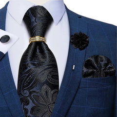 Silk Necktie Paisley