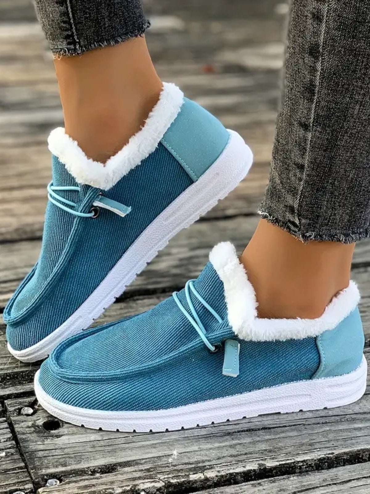 Toe Flat Slip-Ons