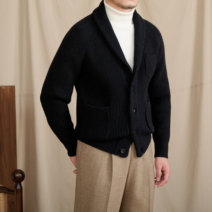 Versatile Knitted Cardigan Coat