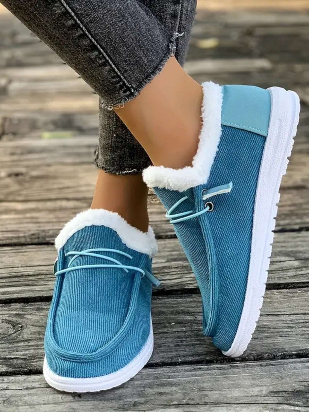 Toe Flat Slip-Ons
