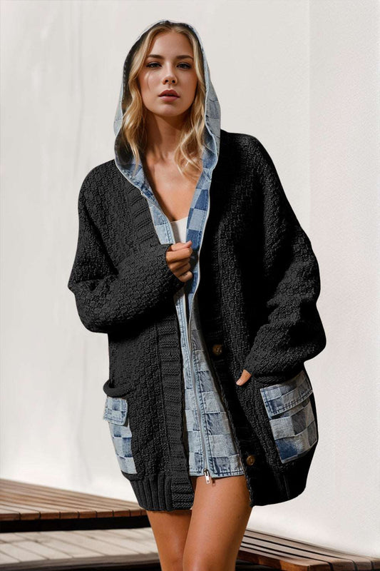 pocketed hoodie