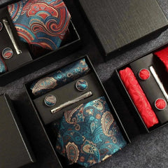 100% Silk Necktie Paisley