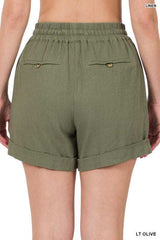 linen-drawstring-waist-shorts-with-pockets