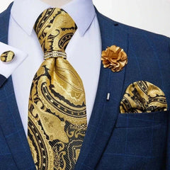 Silk Necktie Paisley