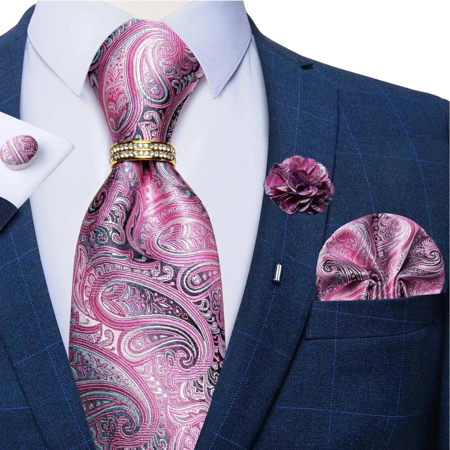 Silk Necktie Paisley