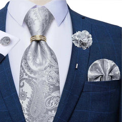 Silk Necktie Paisley