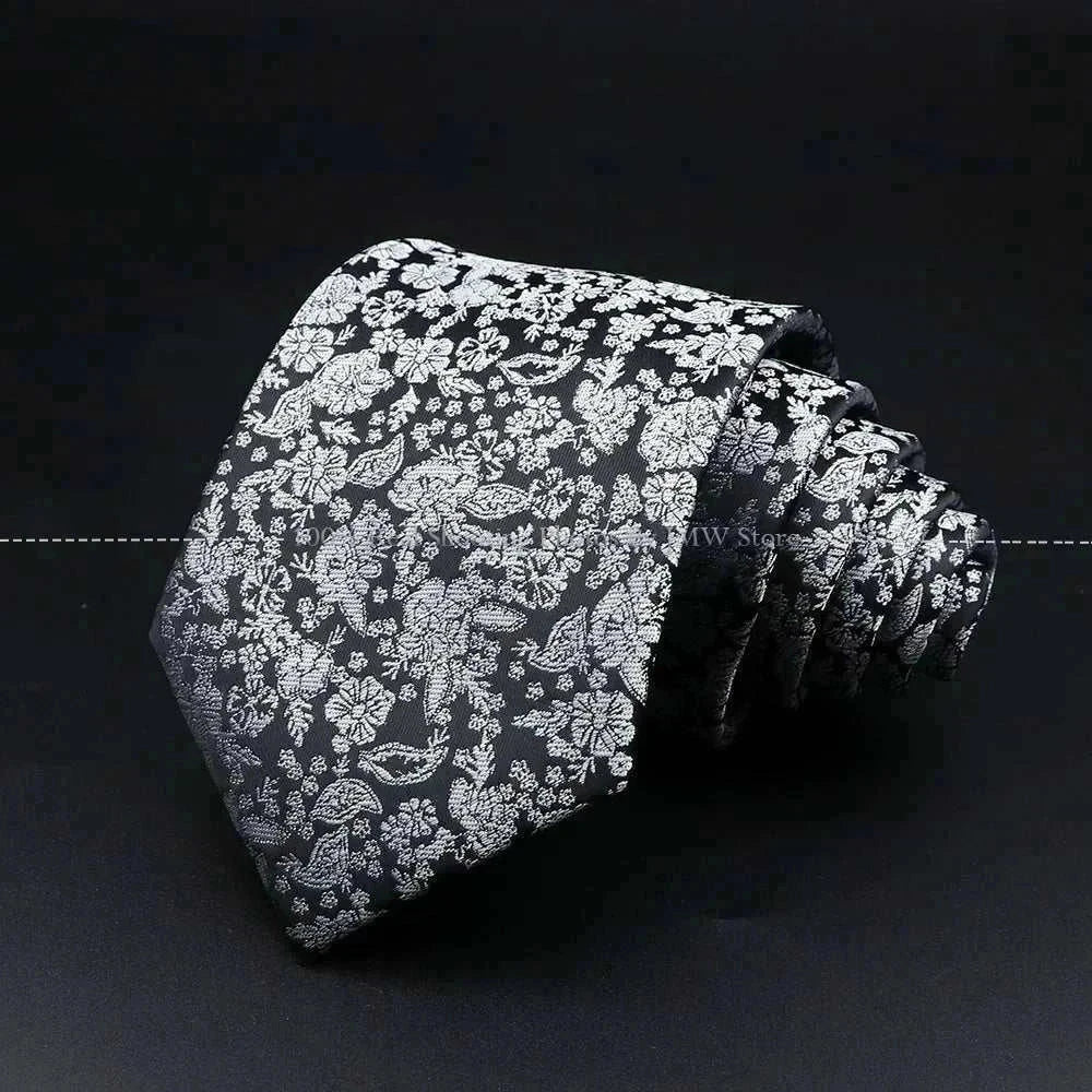 Silk Necktie Paisley