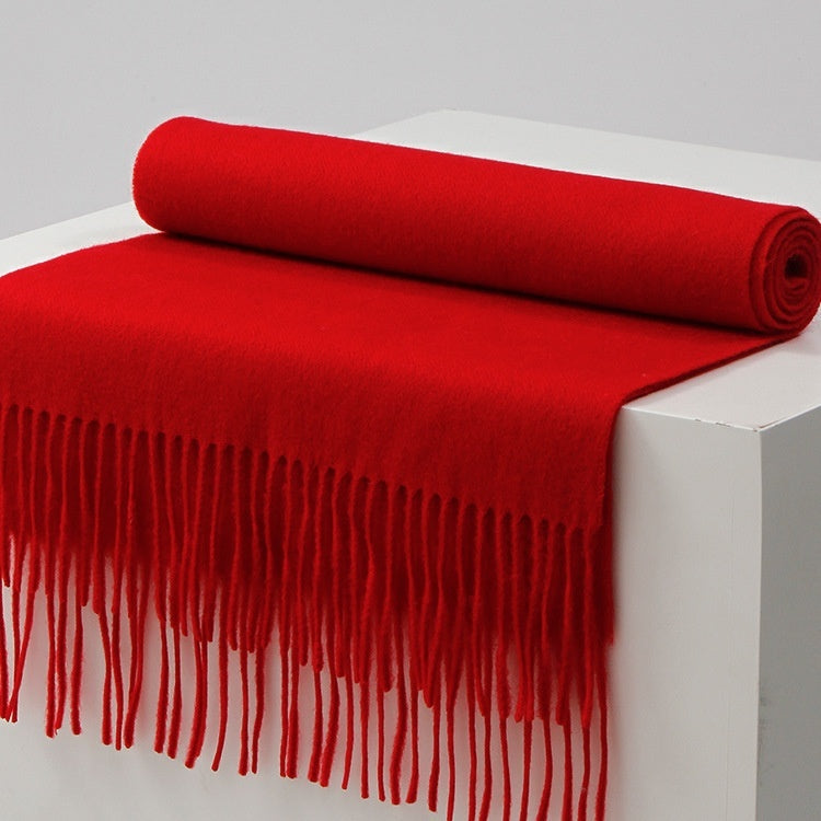 Solid Wool Scarf