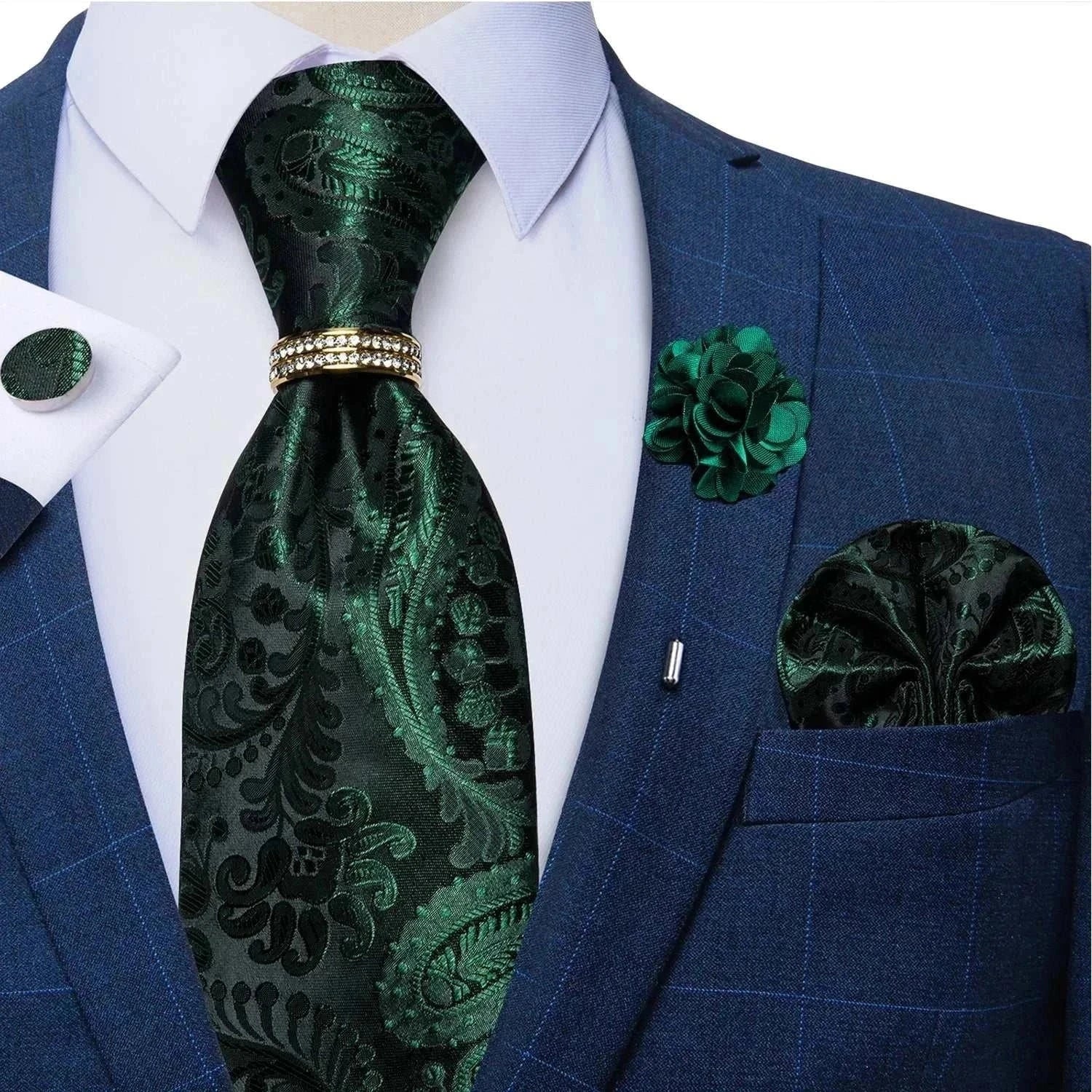 Silk Necktie Paisley