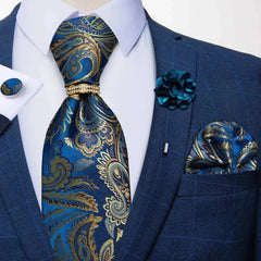 Silk Necktie Paisley