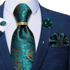 Silk Necktie Paisley