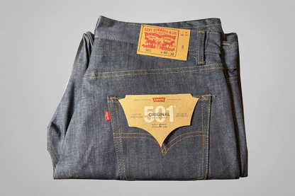 LEVI'S ORIGINAL FIT 501 STRAIGHT LEG BUTTON-FLY