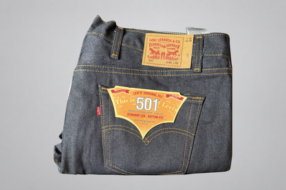 LEVI'S ORIGINAL FIT 501 STRAIGHT LEG BUTTON-FLY
