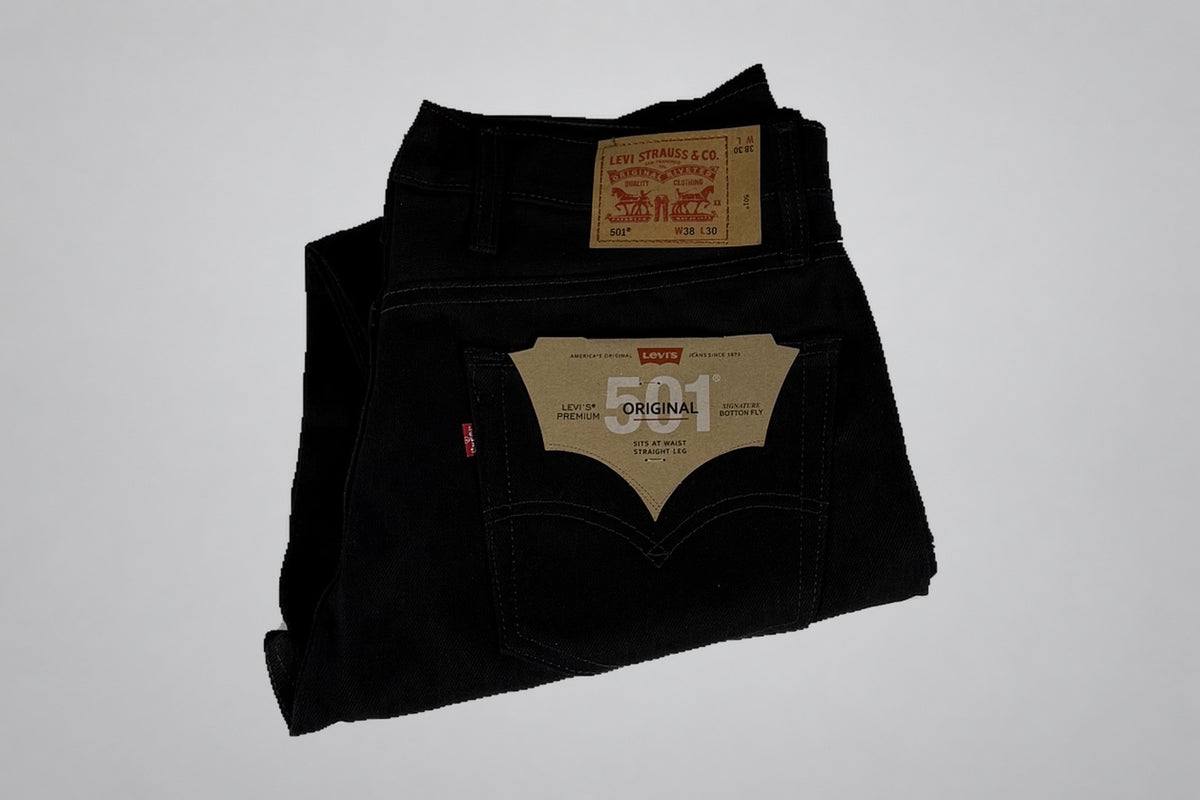LEVI'S ORIGINAL FIT 501 STRAIGHT LEG BUTTON-FLY