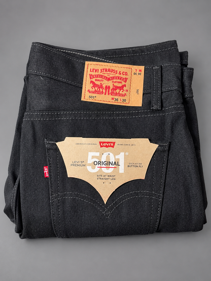 LEVI'S ORIGINAL FIT 501 STRAIGHT LEG BUTTON-FLY