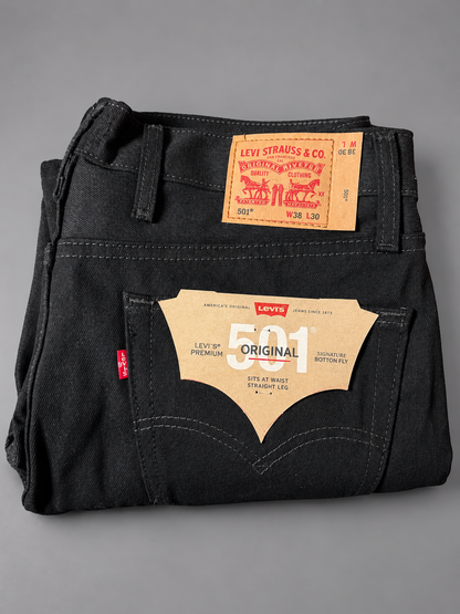 LEVI'S ORIGINAL FIT 501 STRAIGHT LEG BUTTON-FLY