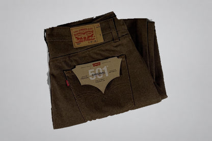 LEVI'S ORIGINAL FIT 501 STRAIGHT LEG BUTTON-FLY