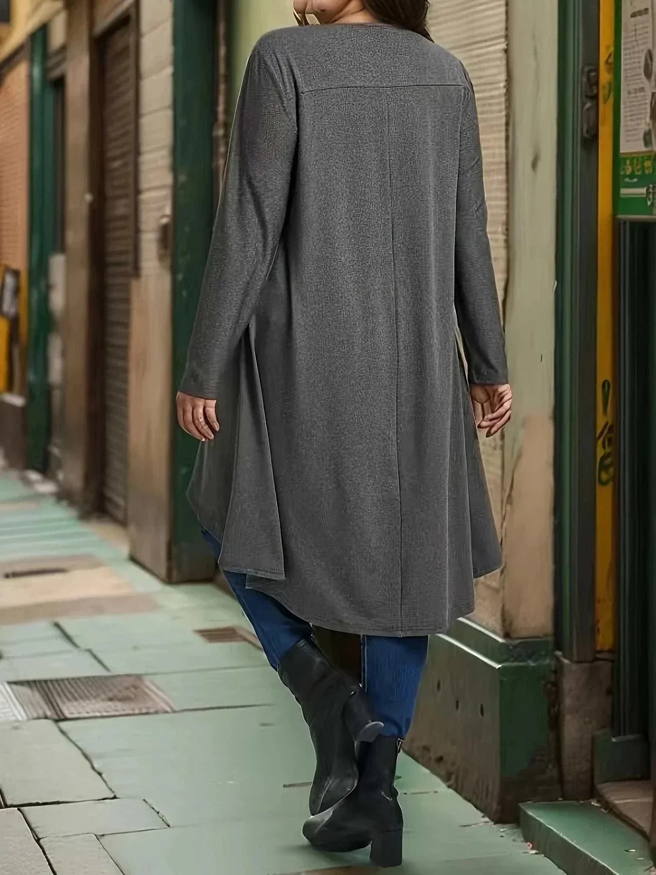 Plus Size Solid T-shirt