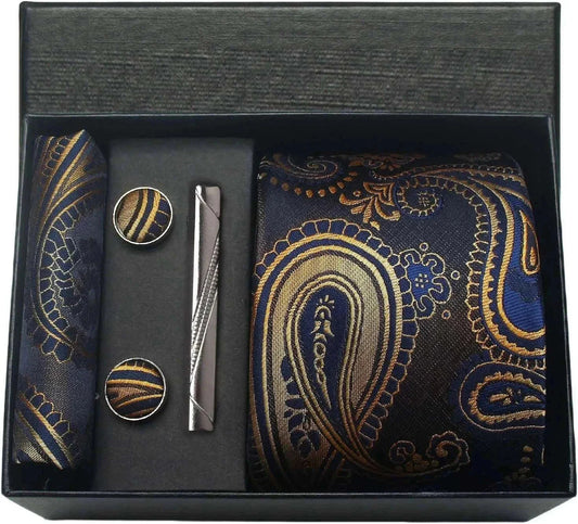 100% Silk Necktie Paisley