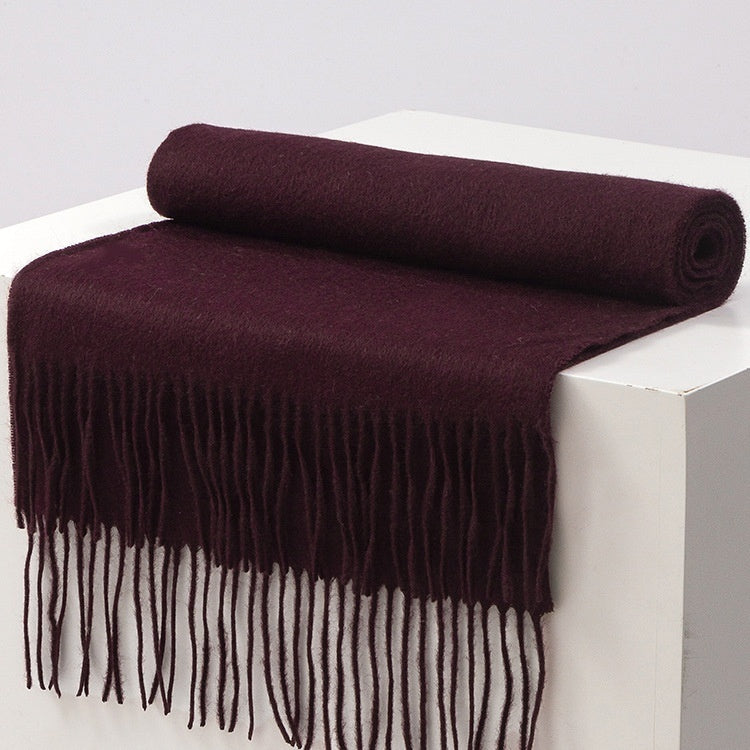 Solid Wool Scarf