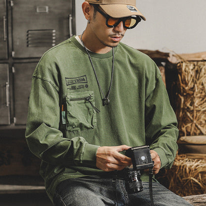 Retro Long-Sleeved T-Shirt