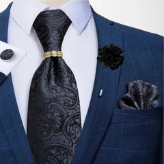 Silk Necktie Paisley