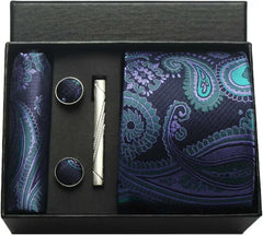 100% Silk Necktie Paisley
