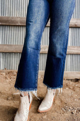 High Waist Flared Jeans