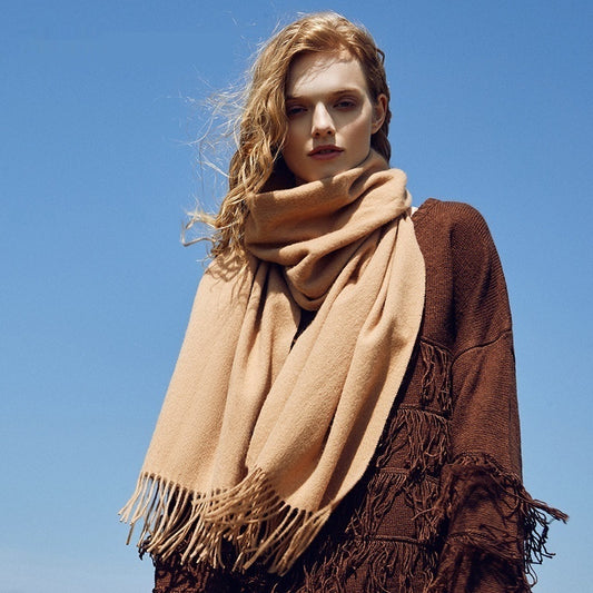 Solid Wool Scarf