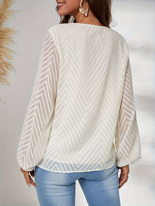 Balloon Sleeve Blouse