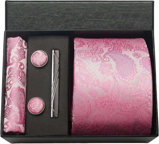 100% Silk Necktie Paisley