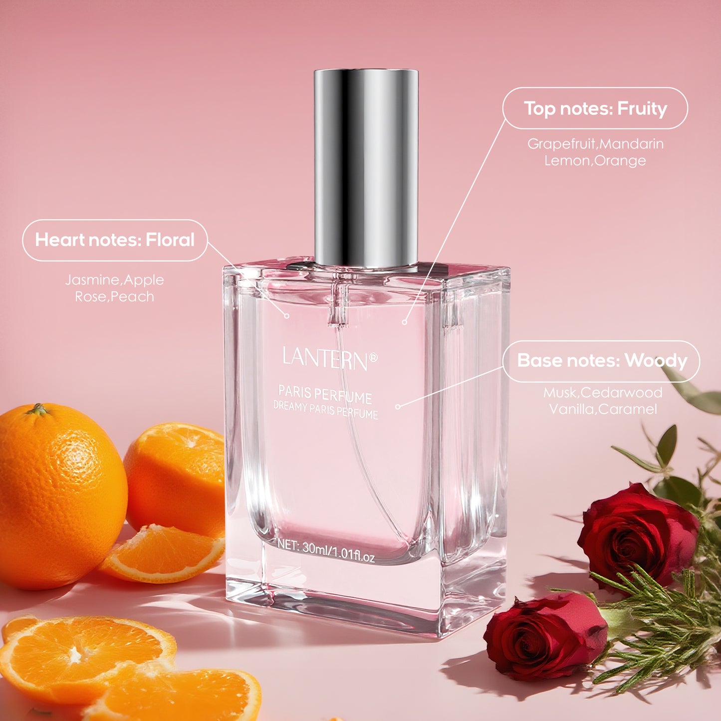 Fresh Flower Citrus Scent Perfume
