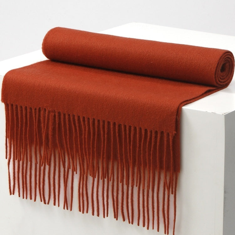 Solid Wool Scarf