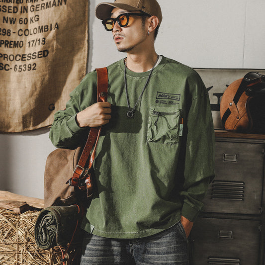 Retro Long-Sleeved T-Shirt