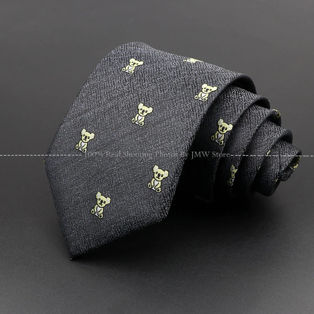 New Design Wedding Men Tie Grey Solid Striped Paisley Flower Neckties Men Business Dropshipping Groom Collar Accessories Gift