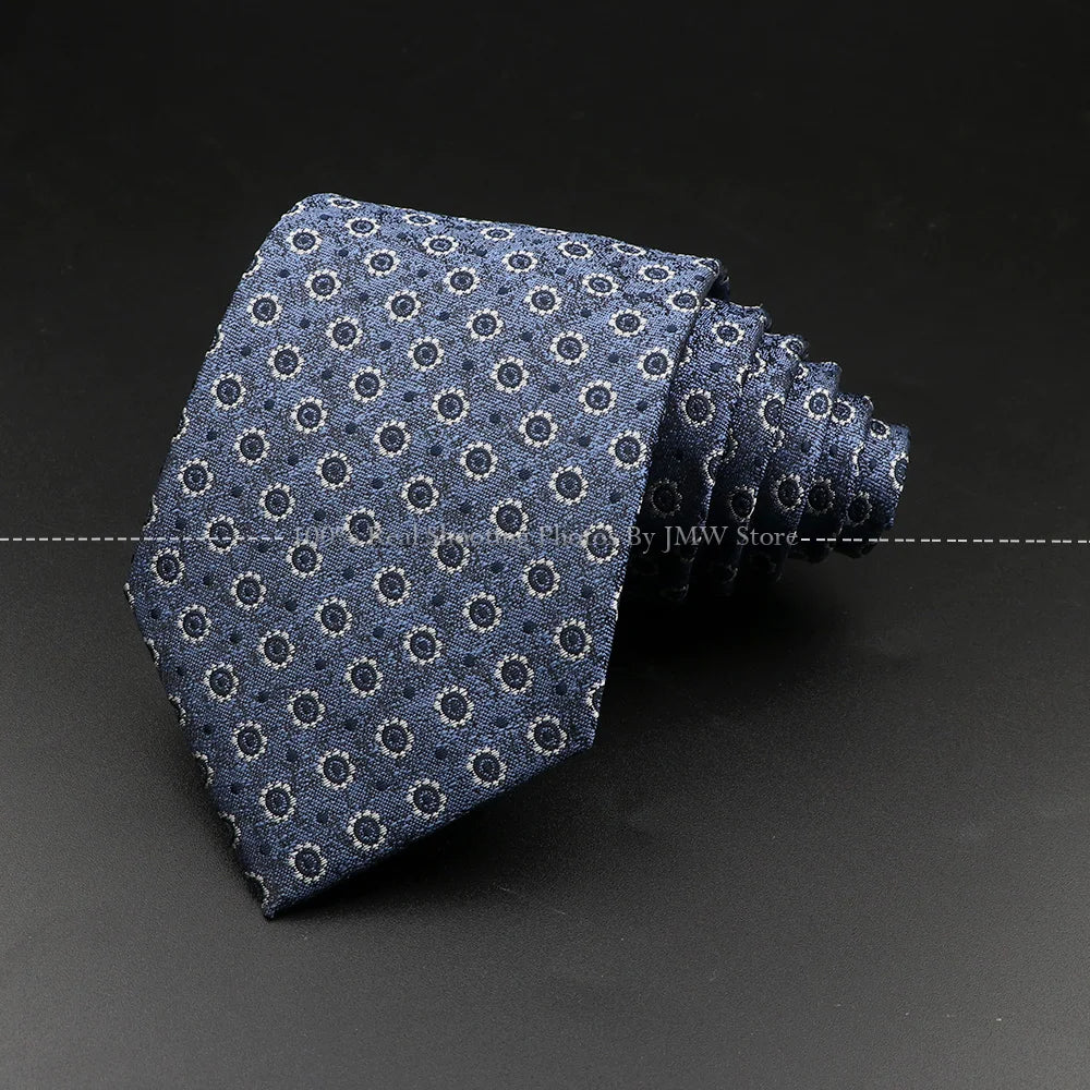 New Design Wedding Men Tie Grey Solid Striped Paisley Flower Neckties Men Business Dropshipping Groom Collar Accessories Gift