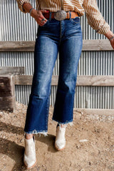 High Waist Flared Jeans