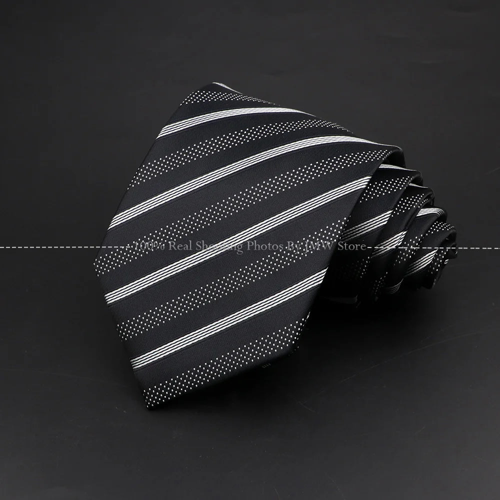 New Design Wedding Men Tie Grey Solid Striped Paisley Flower Neckties Men Business Dropshipping Groom Collar Accessories Gift