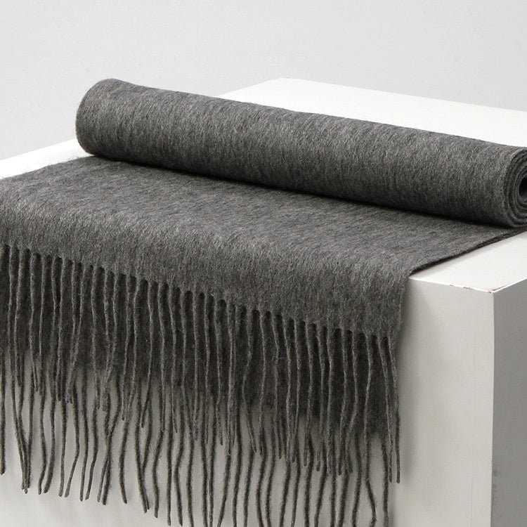 Solid Wool Scarf
