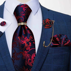 Silk Necktie Paisley