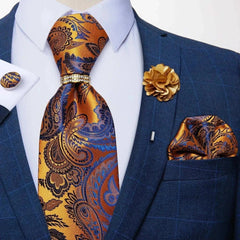 Silk Necktie Paisley