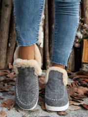 Round Toe Flat Sneakers