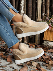 Round Toe Flat Sneakers