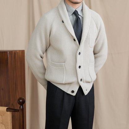 Versatile Knitted Cardigan Coat
